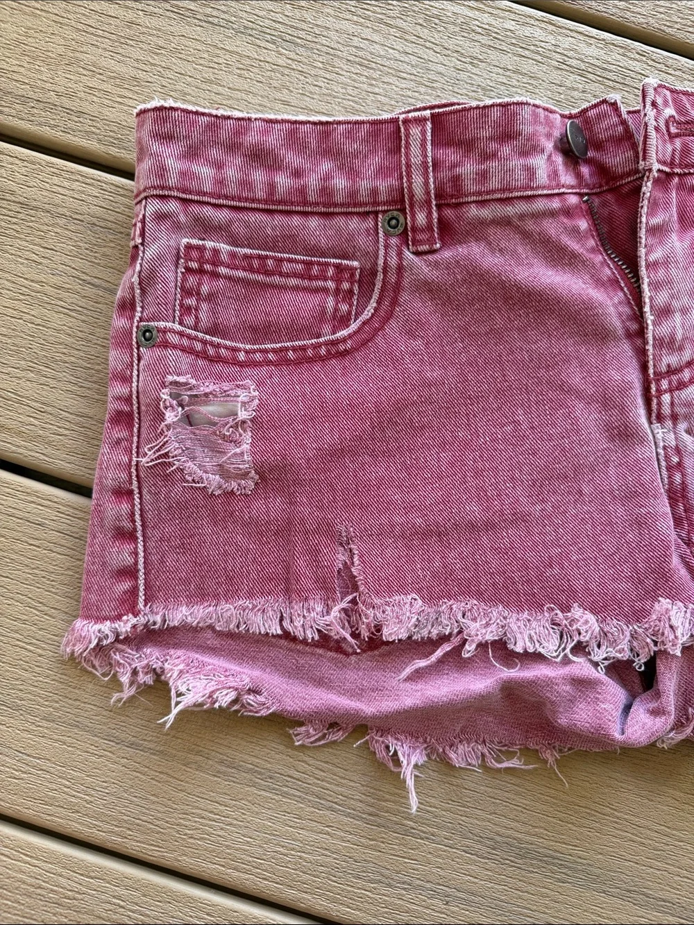 RVCA denim shorts